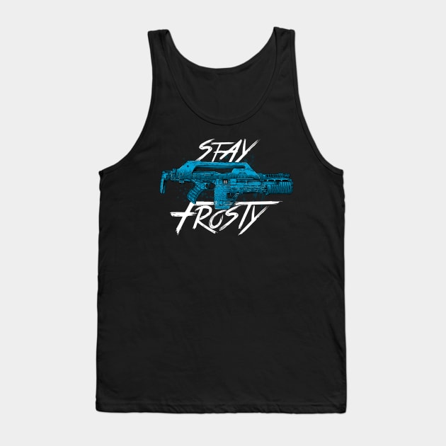 Stay Frosty - Aliens Tank Top by technofaze